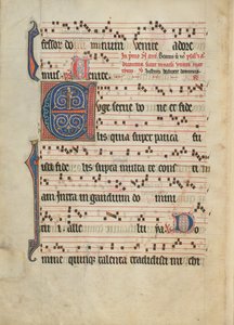 Initiale E: Ein Bischof von Unknown artist