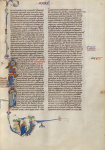 Initiale I: Heiliger Markus