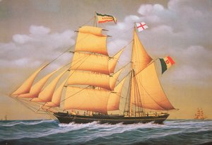 Italienische Schoner-Brigg 