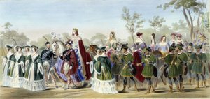 Jane Georgina, Lady Seymour - in „Ritter von England“ von J. Whatman, hrsg. von T. M
