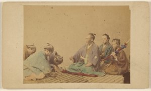 Japanische hohe Offiziere von Unknown artist