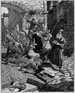 Juden, die im 13. Jahrhundert ihres Eigentums beraubt und aus Frankreich vertrieben wurden. von Unknown artist