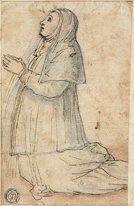Kniende Nonne