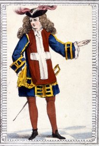 Ritter von Malta. Gravur 18. Jahrhundert