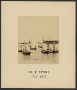 Le Tréport von Unknown artist