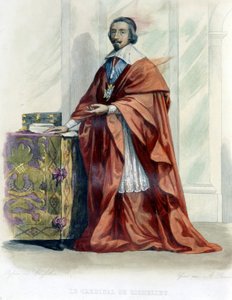 Le cardinal de Richelieu - in "Le Plutarque français", Ed. Mennechet