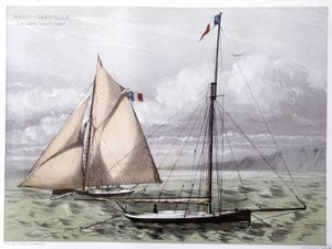 Die Yacht Marie Gabrielle - in „Der Zentaur“