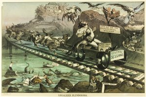 Legalisierte Plünderer, aus Puck von Unknown artist
