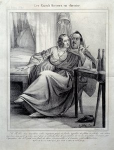Die großen Männer in Hemden von Unknown artist