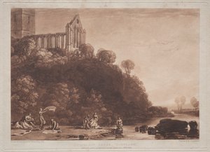 Liber Studiorum: Dumblain Abbey, Schottland