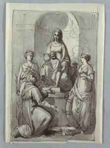 Madonna mit Heiligen