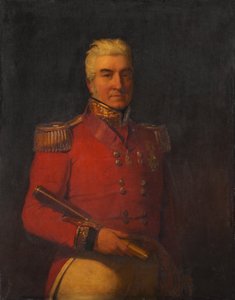 Generalmajor Sir William Morison KCB (1781-1851), Madras Armeestab von Unknown artist