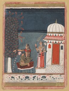 Malashri Ragini aus einer Ragmala-Serie