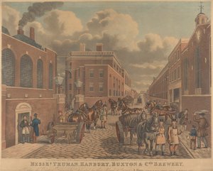 Brauerei von Messrs. Truman, Hanbury, Buxton & Co., Spitalfields von Unknown artist