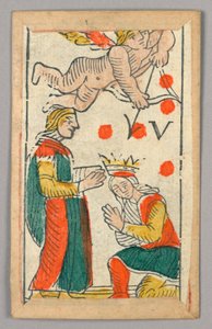 Minchiate (Tarot) Spielkarte von Unknown artist