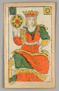 Minchiate (Tarot) Spielkarte von Unknown artist