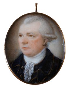 Miniaturporträt von Kapitän John Coxon (Gemälde)