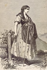 Mährische Frau von Unknown artist