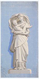 "Mutter und Kind" aus der Serie "Die Lebensalter des Menschen"