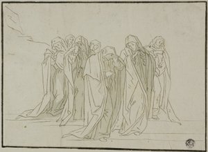 Trauernde Figuren von Unknown artist