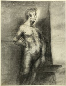 Nackte männliche Figur von Unknown artist