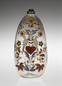 Still- oder Arzneiflasche, ca. 1750-1800 (Glas)