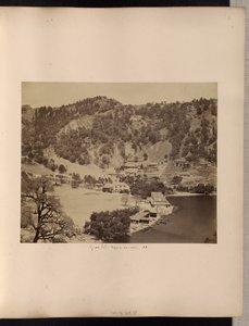 Nynee Tal, vor dem Erdrutsch, 1881 von Unknown artist