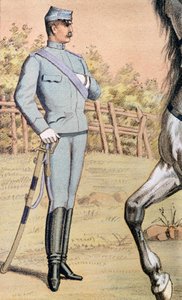 Offizier der Leibgarde des Königs von Schweden von Unknown artist