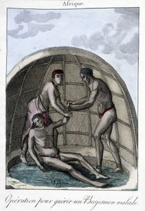 Operation zur Heilung eines Bojesmen - Stich von Unknown artist