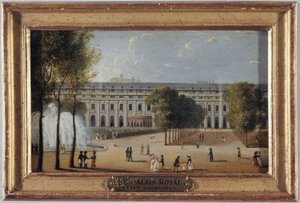Gärten des Palais-Royal, ca. 1820, heutiges 1. Arrondissement, zwischen 1815 und 1825 von Unknown artist