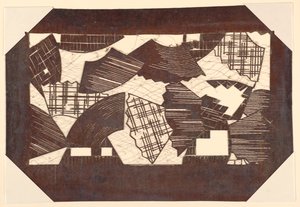 Papierfächer-Motiv