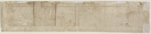 Teilweise architektonische Studie (verso)