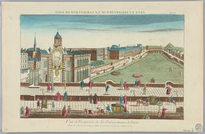 Guckkasten, Veue et Perspective de la Samaritaine de Paris, Nr. 62