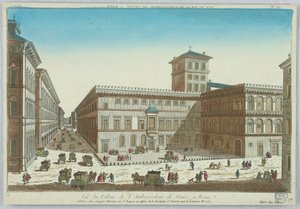 Guckkastenbild, Vue du Palais de l
