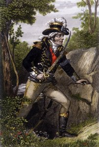 Ganzkörperporträt des Chouan-Anführers François Athanase (François-Athanase) de Charette de la Contrie (1763-1796) von Unknown artist