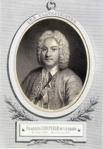 Porträtmedaillon von François Couperin genannt Le Grand