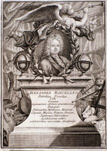Porträt von Alessandro Marcello (Stich)