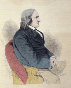 Porträt von Alfred de Vigny (Alfred Victor, Graf von Vigny) von Unknown artist