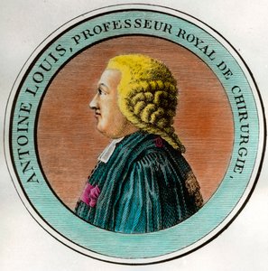Porträt von Antoine Louis, königlicher Professor der Chirurgie