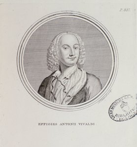 Porträt von Antonio Vivaldi
