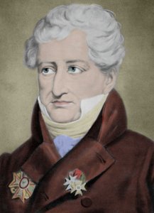 Porträt von Baron Georges Cuvier (1769-1832), französischer Naturforscher. von Unknown artist