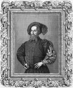 Porträt von Cesare (Cesar) Borgia (1475-1507). von Unknown artist