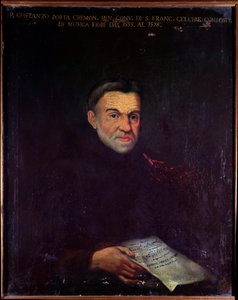 Porträt von Costanzo Porta, italienischer Komponist