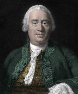Porträt von David Hume, schottischer Philosoph (1711-1776)