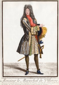 Porträt von Francois de Neufville, Herzog von Villeroy (1644-1730), Marschall von Frankreich