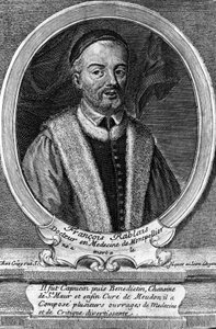 Porträt von François Rabelais (1495 - 1553), französischer Schriftsteller