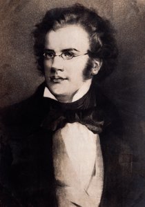 Porträt von Franz Schubert (Gravur)