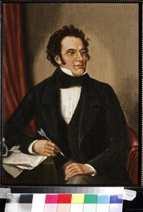 Porträt von Franz Schubert