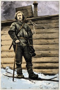 Porträt von Fridtjof Nansen (1861-1930), norwegischer Entdecker, 1896