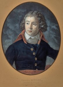 Porträt von General Louis Alexandre Berthier (1753-1815). Anonymes Gemälde von Unknown artist